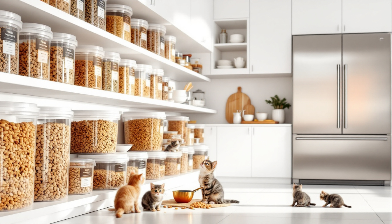découvrez nos conseils pratiques sur la manière de stocker efficacement les croquettes pour chat en gros volumes. protégez la fraîcheur et la qualité de l'aliment de votre félin tout en optimisant votre espace de rangement.