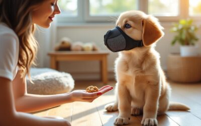 Comment habituer un chien à porter une muselière