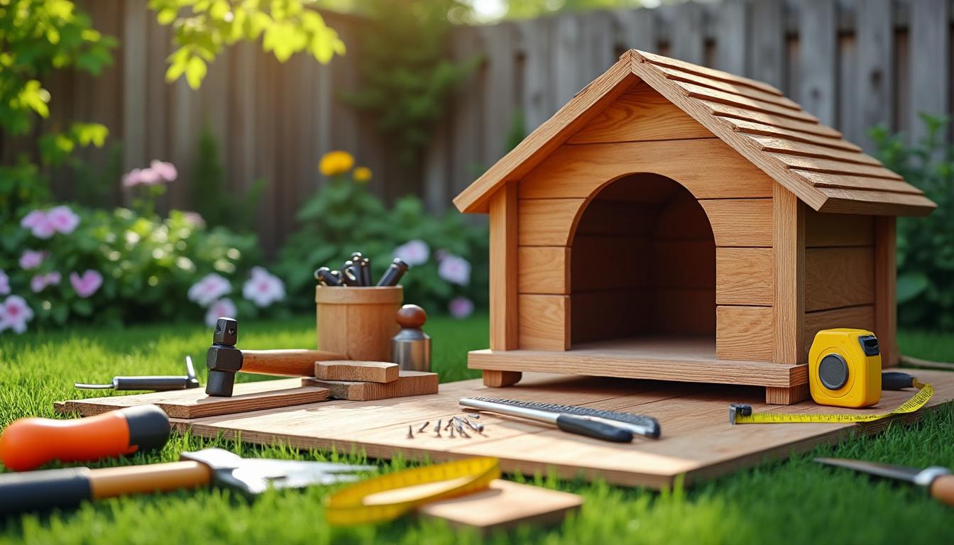 apprenez à construire une niche sur mesure pour votre animal de compagnie tout en respectant un petit budget, avec des astuces pratiques et des matériaux abordables.