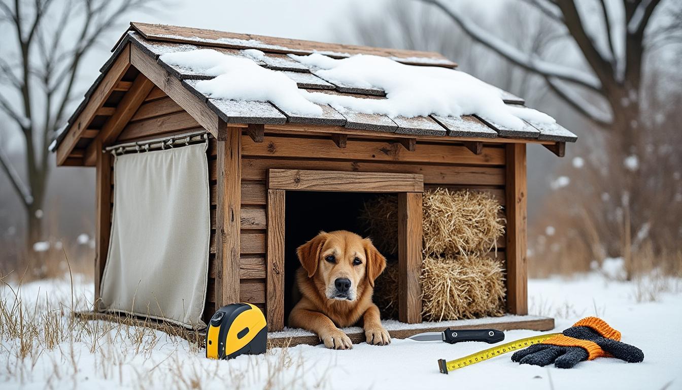 découvrez nos conseils pratiques pour isoler efficacement une niche et protéger votre chien du froid pendant l'hiver rigoureux.