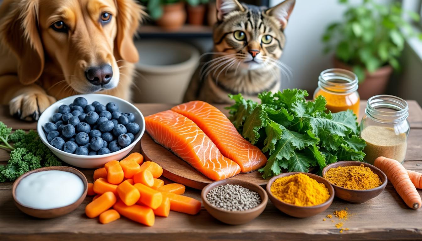 Les superaliments pour chiens et chats découvrez les bienfaits des superaliments pour chiens et chats, des ingrédients naturels qui renforcent leur santé et leur vitalité au quotidien.