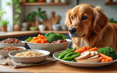 Recettes maison équilibrées pour chiens